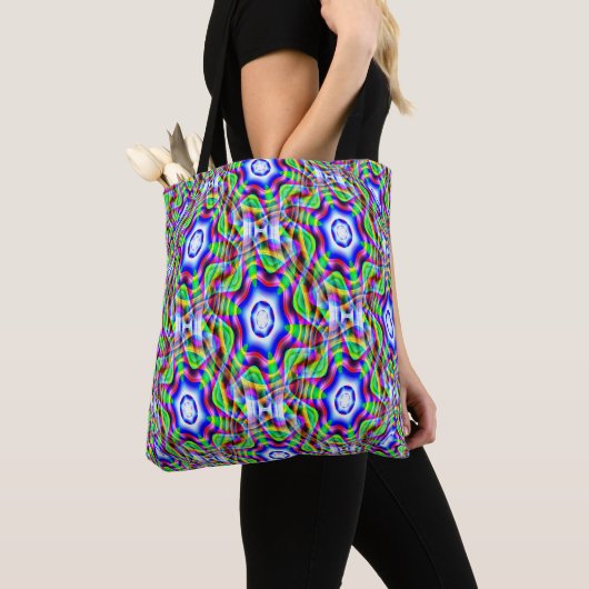 Psychedelic Stars..... Tote Bag (Dichtbij)