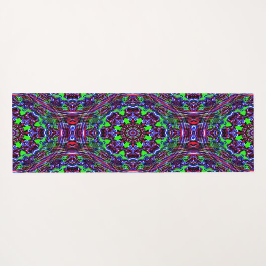 Psychedelic Stars.... Yogamat (Achterkant (horizontaal))