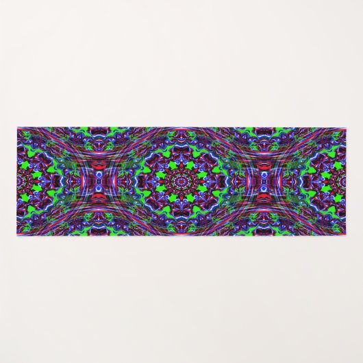 Psychedelic Stars.... Yogamat (Voorkant (horizontaal))