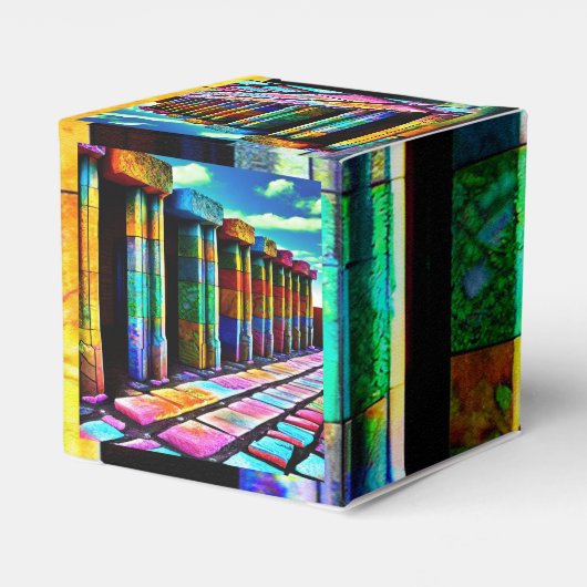 Psychedelic Stones Bedankdoosjes (Achterkant)