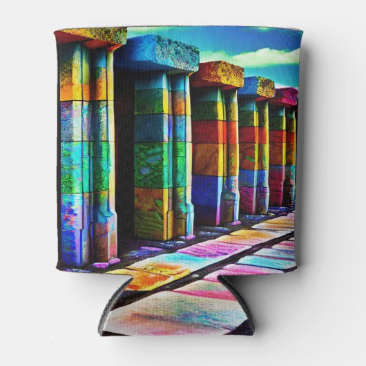 Psychedelic Stones Blikjeskoeler (Voorkant)