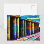 Psychedelic Stones Briefkaart (Voorkant / Achterkant)