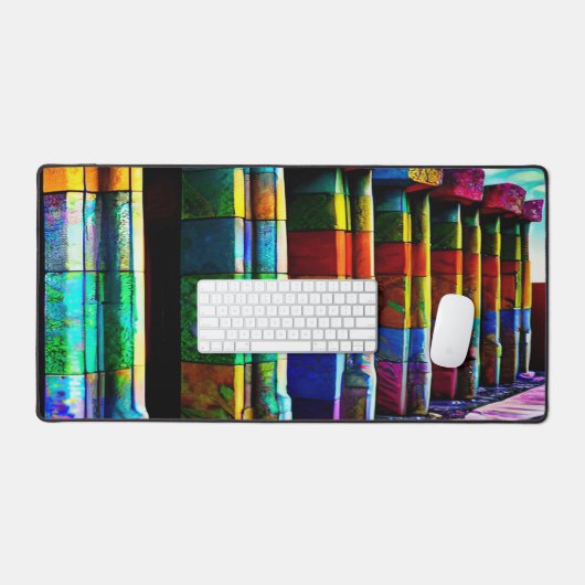 Psychedelic Stones Bureaumat (Keyboard & Muis)