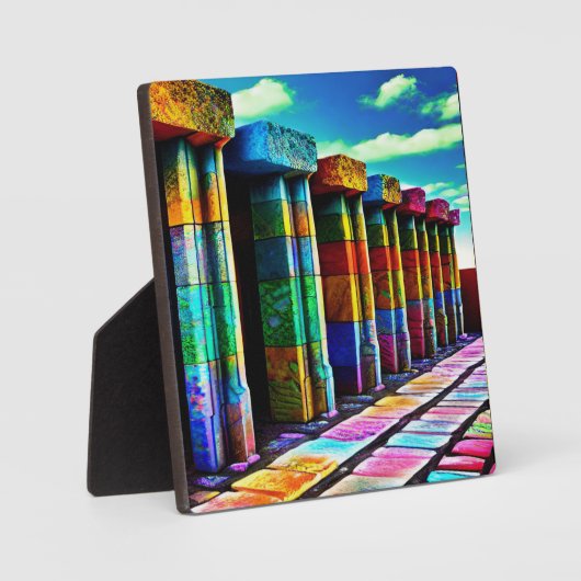 Psychedelic Stones Fotoplaat (Voorkant)