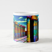 Psychedelic Stones Grote Koffiekop (Voorkant)
