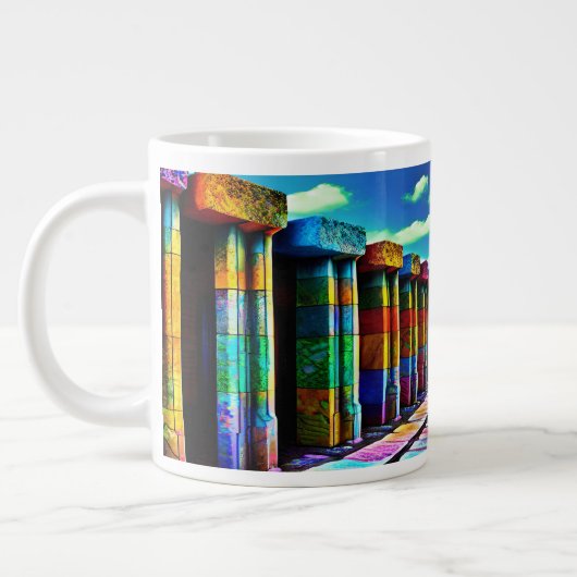 Psychedelic Stones Grote Koffiekop (Links)