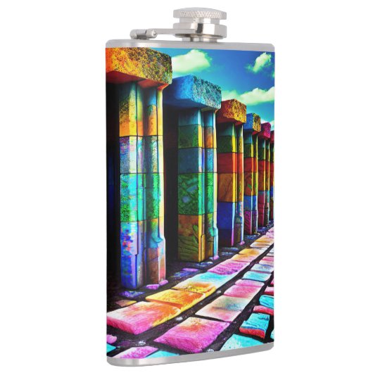 Psychedelic Stones Heupfles (Rechts)