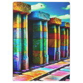 Psychedelic Stones Klembord (Achterkant)