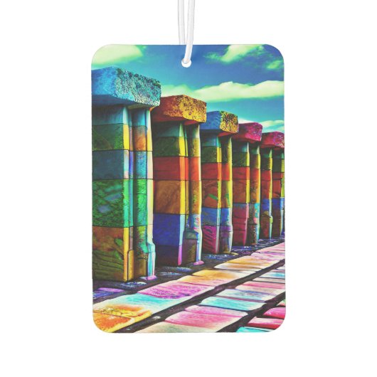 Psychedelic Stones Luchtverfrisser (Achterkant)