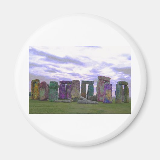 Psychedelic Stones Magneet (Voorkant)