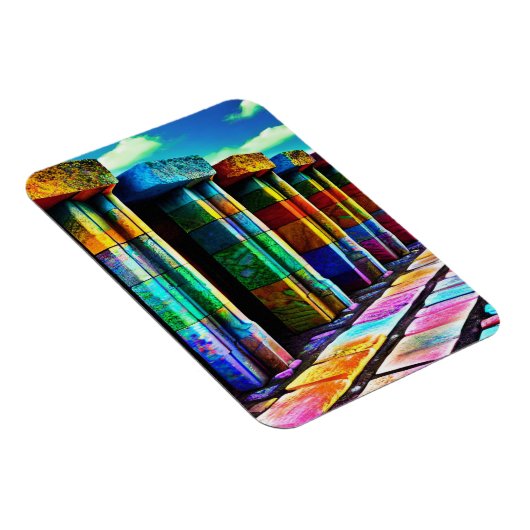 Psychedelic Stones Magneet (Rechterzijde)