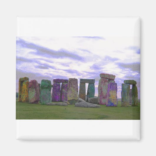 Psychedelic Stones Magneet (Voorkant)