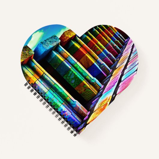 Psychedelic Stones Notitieboek (Voorkant)