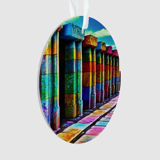 Psychedelic Stones Ornament (voorkant)