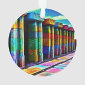 Psychedelic Stones Ornament (achterkant)