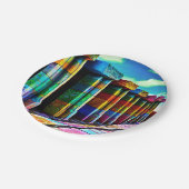 Psychedelic Stones Papieren Bordje (Gekanteld)