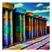 Psychedelic Stones Perfect Poster (Voorkant)