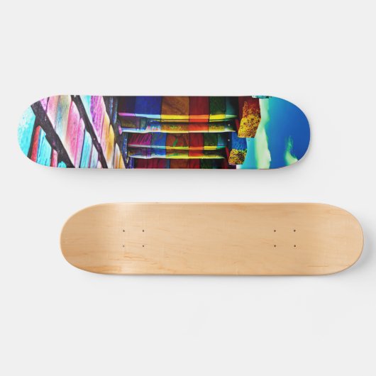 Psychedelic Stones Persoonlijk Skateboard (Horizontaal)