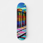 Psychedelic Stones Persoonlijk Skateboard (Voorkant)