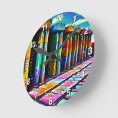 Psychedelic Stones Ronde Klok (Hoek)