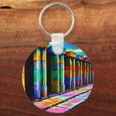 Psychedelic Stones Sleutelhanger (Achterkant)