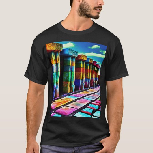 Psychedelic Stones T-shirt (Voorkant)