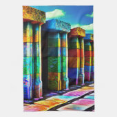 Psychedelic Stones Theedoek (Verticaal)