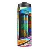 Psychedelic Stones Thermosbeker (Voorkant)