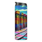 Psychedelic Stones Thermosbeker (Geroteerd rechts)