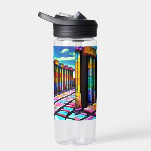 Psychedelic Stones Waterfles (Rechts)