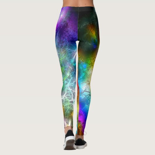 Psychedelic Storm Leggings (Achterkant)