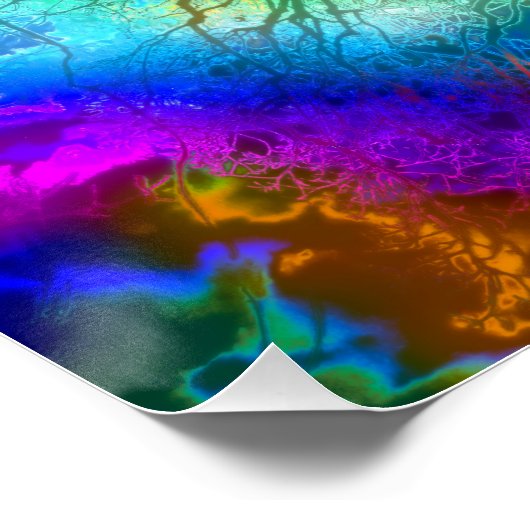 Psychedelic Storm Poster (Hoek)