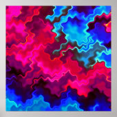 Psychedelic Storm Poster (Voorkant)