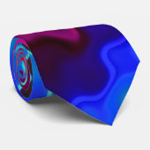 Psychedelic Storm Stropdas (Opgerold)