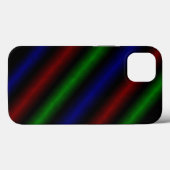 Psychedelic Stripe in Red Blue Green iPhone 13 cas Case-Mate iPhone Case (Achterkant (horizontaal))