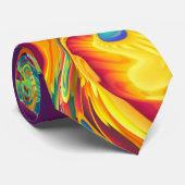 Psychedelic Stropdas (Opgerold)