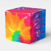 Psychedelic Stropdas-Dye Design Bedankdoosjes (Voorkant Zijde)