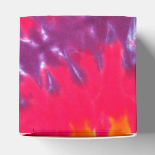 Psychedelic Stropdas-Dye Design Bedankdoosjes (Bovenkant)