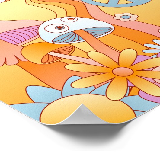 Psychedelic Summer Dream Poster (Hoek)