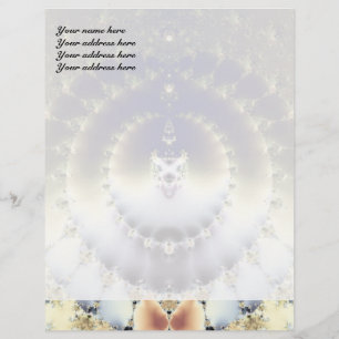 Psychedelic Sun Briefhoofd Ontwerp