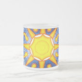 Psychedelic Sun Matglas Koffiemok (Center)