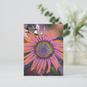 Psychedelic Sunflower Revisated Briefkaart (Staand voorkant)