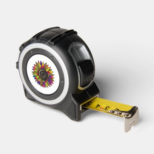 Psychedelic Sunflower Rolmaat (Hoek)