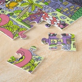 PSYCHEDELIC SUNSET LEGPUZZEL (Zijkant)