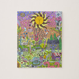 PSYCHEDELIC SUNSET LEGPUZZEL