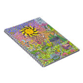 PSYCHEDELIC SUNSET NOTITIEBOEK (Rechterzijde)