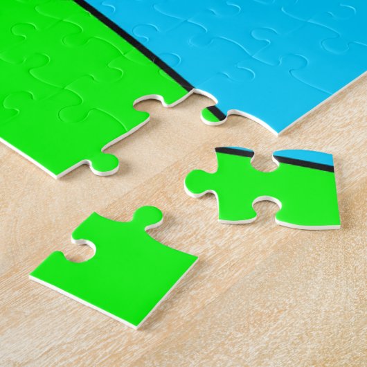 Psychedelic Sunshine Legpuzzel (Zijkant)