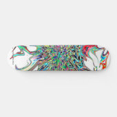 Psychedelic Supernova uit de ruimte Skateboard (Horizontaal)