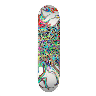 Psychedelic Supernova uit de ruimte Skateboard