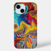 Psychedelic Swirl Abstracte telefoonhoes Case-Mate iPhone Case (Achterkant)
